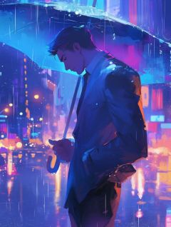 满林花雨月明中