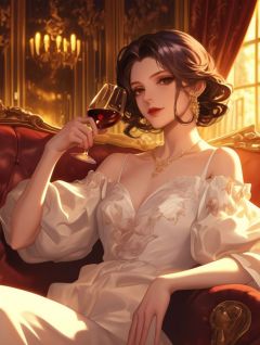 和死敌贵妃穿成真假千金后，渣爹驾崩了