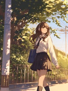 你困夏花，我赴青山